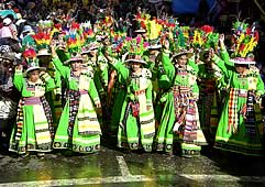 Carnaval de Oruro 2018 paquete Residencial Gran Boston, Oruro