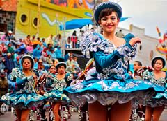 Carnaval de Oruro 2018 Paquete Residencial Gran Florida, Oruro